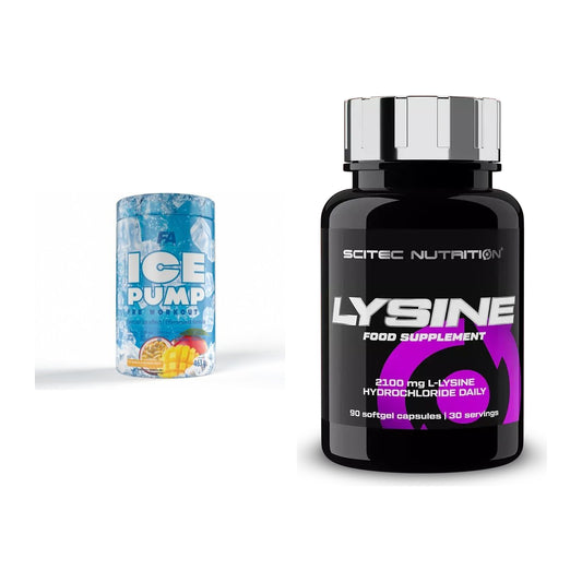 Trainings-Set: FA Nutrition ICE Pump Pre-Workout + Scitec Lysine – alle enthaltenen Artikel