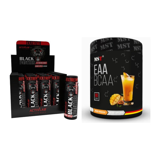 Trainings-Set: Activlab Black Panther Extreme + MST EAA & BCAA – alle enthaltenen Artikel