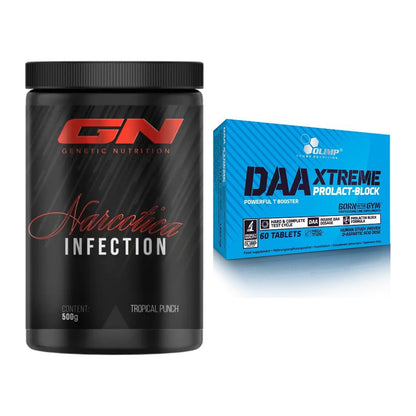 Trainings-Set: GN Narcotica Infection + Olimp DAA Xtreme – alle enthaltenen Artikel