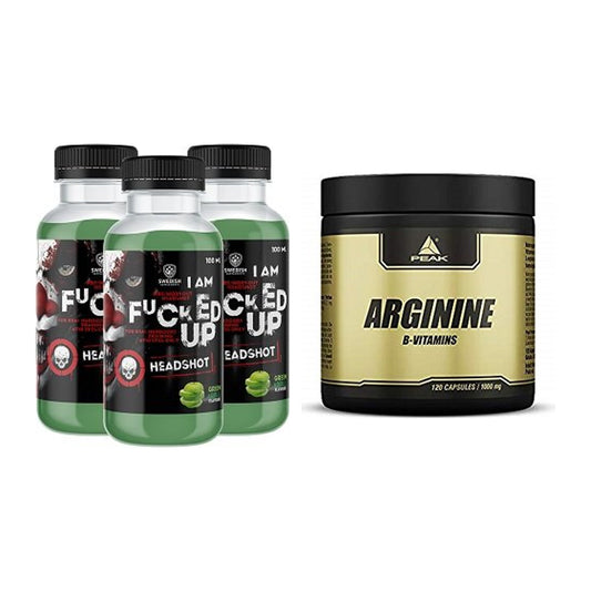 Trainings-Set: Swedish Supplements Fucked Up + Peak Arginin – alle enthaltenen Artikel