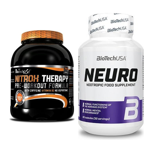 Trainings-Set: BioTech NitroX Therapy + BioTech Neuro – alle enthaltenen Artikel
