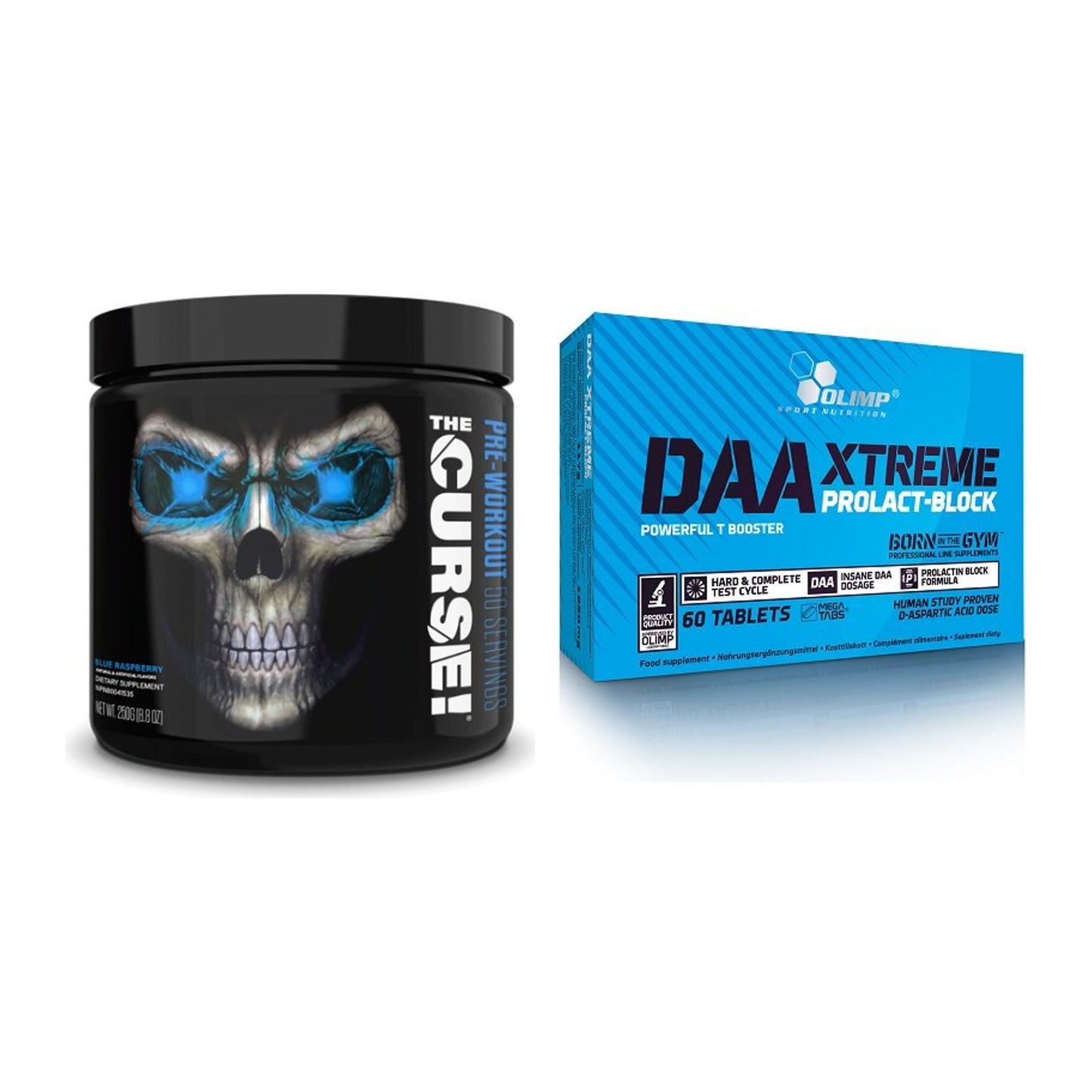 Trainings-Set: JNX Sports The Curse! + Olimp DAA Xtreme – alle enthaltenen Artikel