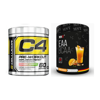 Trainings-Set: Cellucor C4 Original 60 Serv. + MST EAA & BCAA – alle enthaltenen Artikel