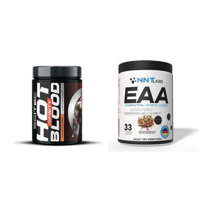 Trainings-Set: Scitec Hot Blood INFINITY + NNT EAA – alle enthaltenen Artikel