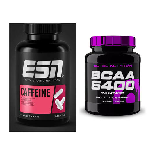 Trainings-Set: ESN Caffeine Caps + Scitec BCAA 6400 – alle enthaltenen Artikel