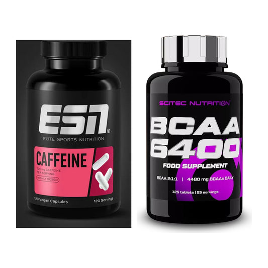 Trainings-Set: ESN Caffeine Caps + Scitec BCAA 6400 – alle enthaltenen Artikel