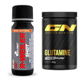 Trainings-Set: Olimp R-Weiler Shot + GN Nano Pure Glutamine – alle enthaltenen Artikel