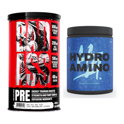 Trainings-Set: BAD ASS Pre + Nanosupps Hydro Amino – alle enthaltenen Artikel