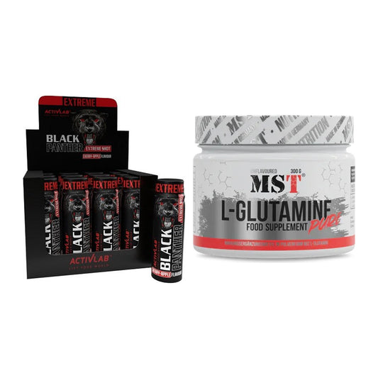 Trainings-Set: Activlab Black Panther Extreme + MST Glutamine – alle enthaltenen Artikel