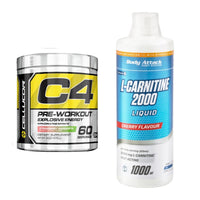 Trainings-Set: Cellucor C4 Original 60 + Body Attack L-Carnitine