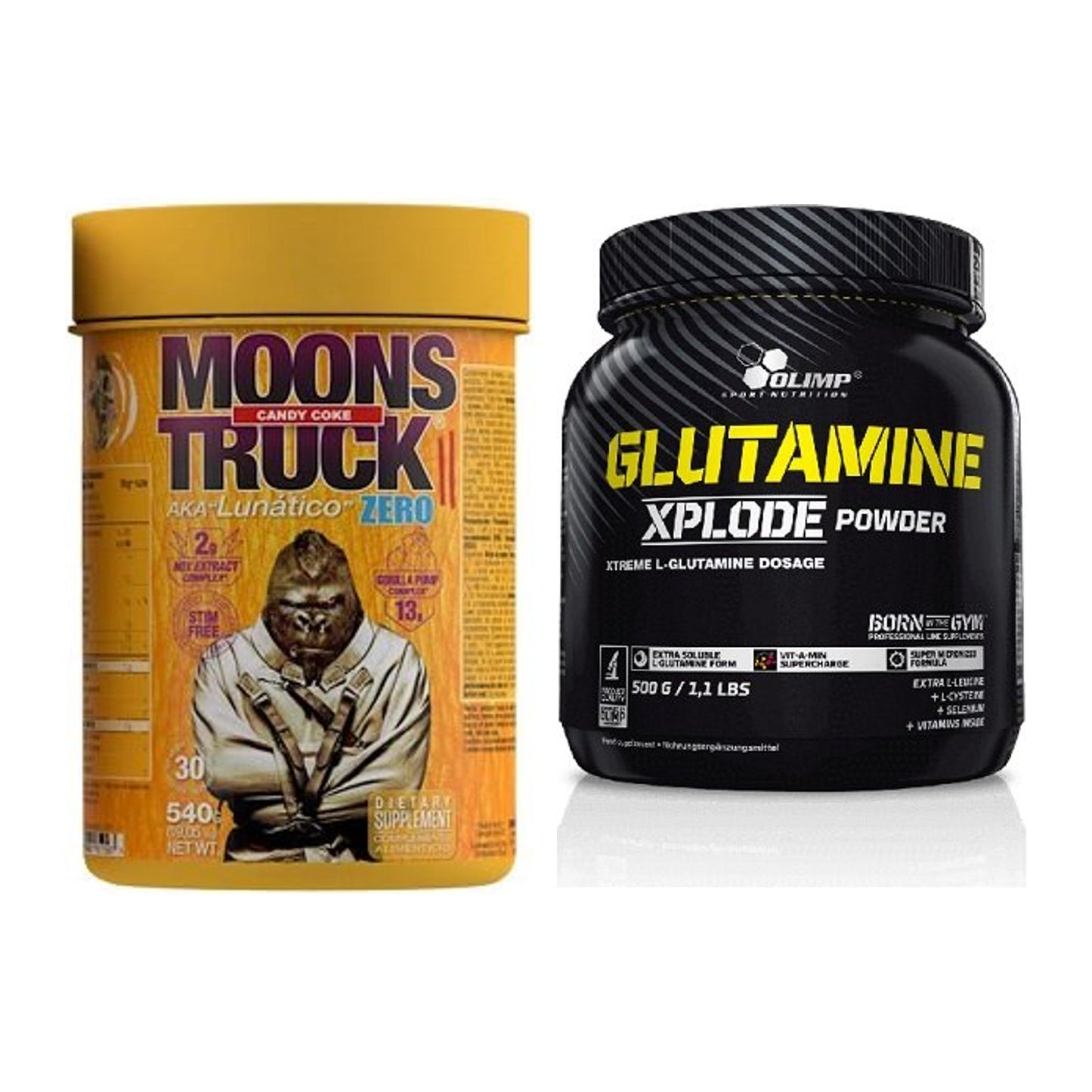 Trainings-Set: Zoomad Moonstruck 2.0 ZERO + Olimp L-Glutamine Xplode – alle enthaltenen Artikel