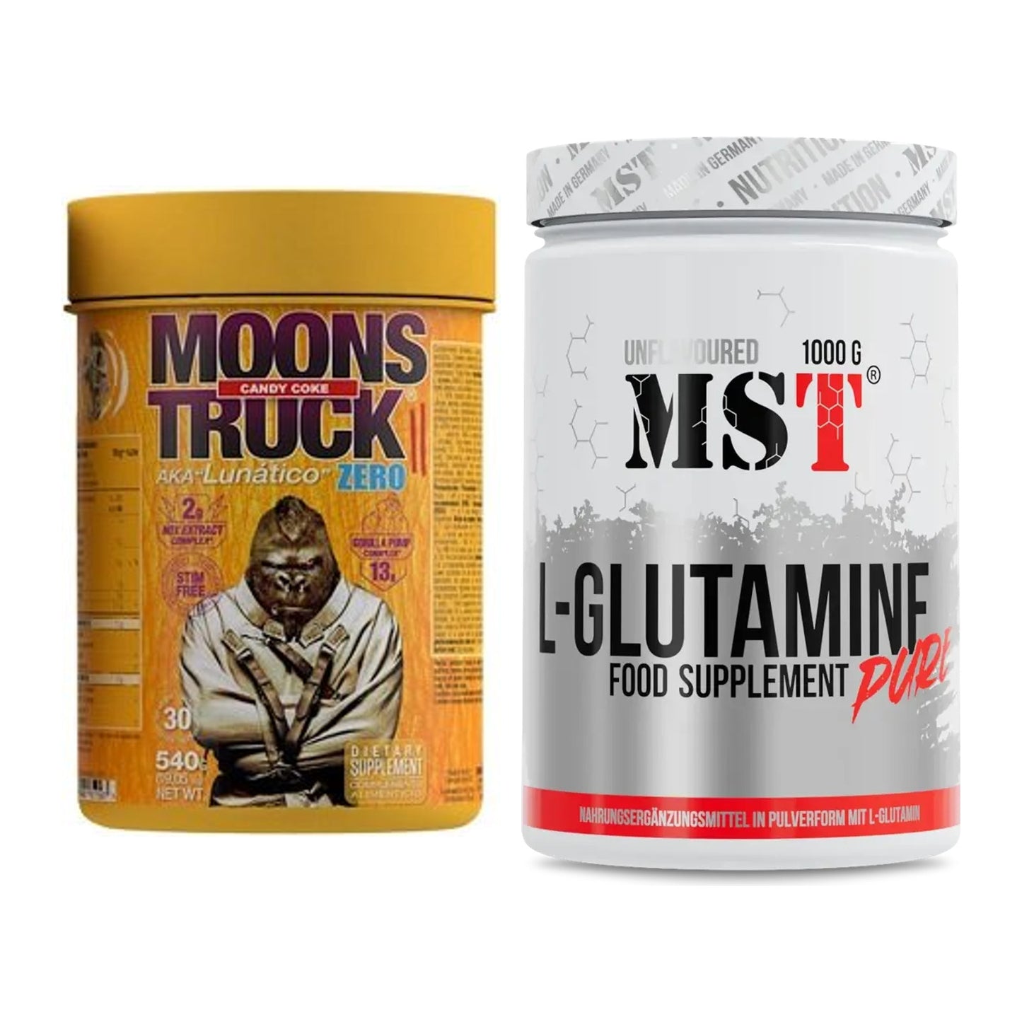 Trainings-Set: Zoomad Moonstruck 2.0 ZERO + MST Glutamine – alle enthaltenen Artikel