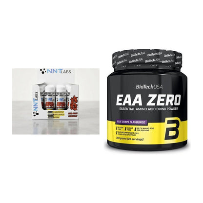 Trainings-Set: NNT Extreme Pump Shot + BioTech EAA Zero – alle enthaltenen Artikel
