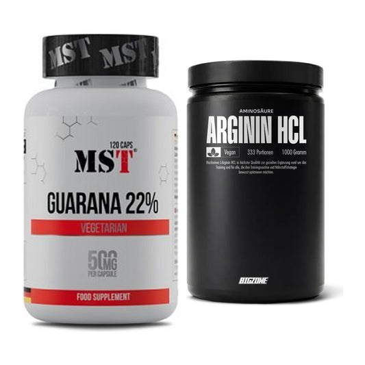 Trainings-Set: MST Guarana 22% + Big Zone L-Arginin – alle enthaltenen Artikel