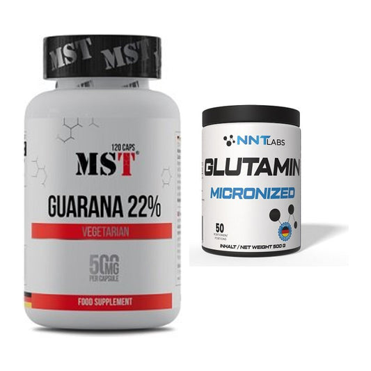 Trainings-Set: MST Guarana 22% + NNT Glutamin – alle enthaltenen Artikel