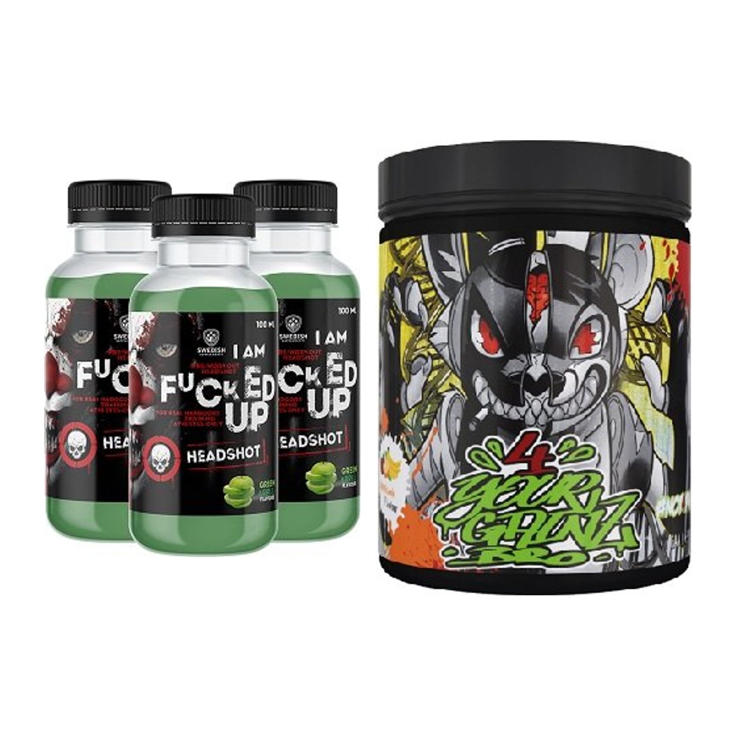 Trainings-Set: Swedish Supplements Fucked + BPS-Pharma EAA´s 4Your – alle enthaltenen Artikel