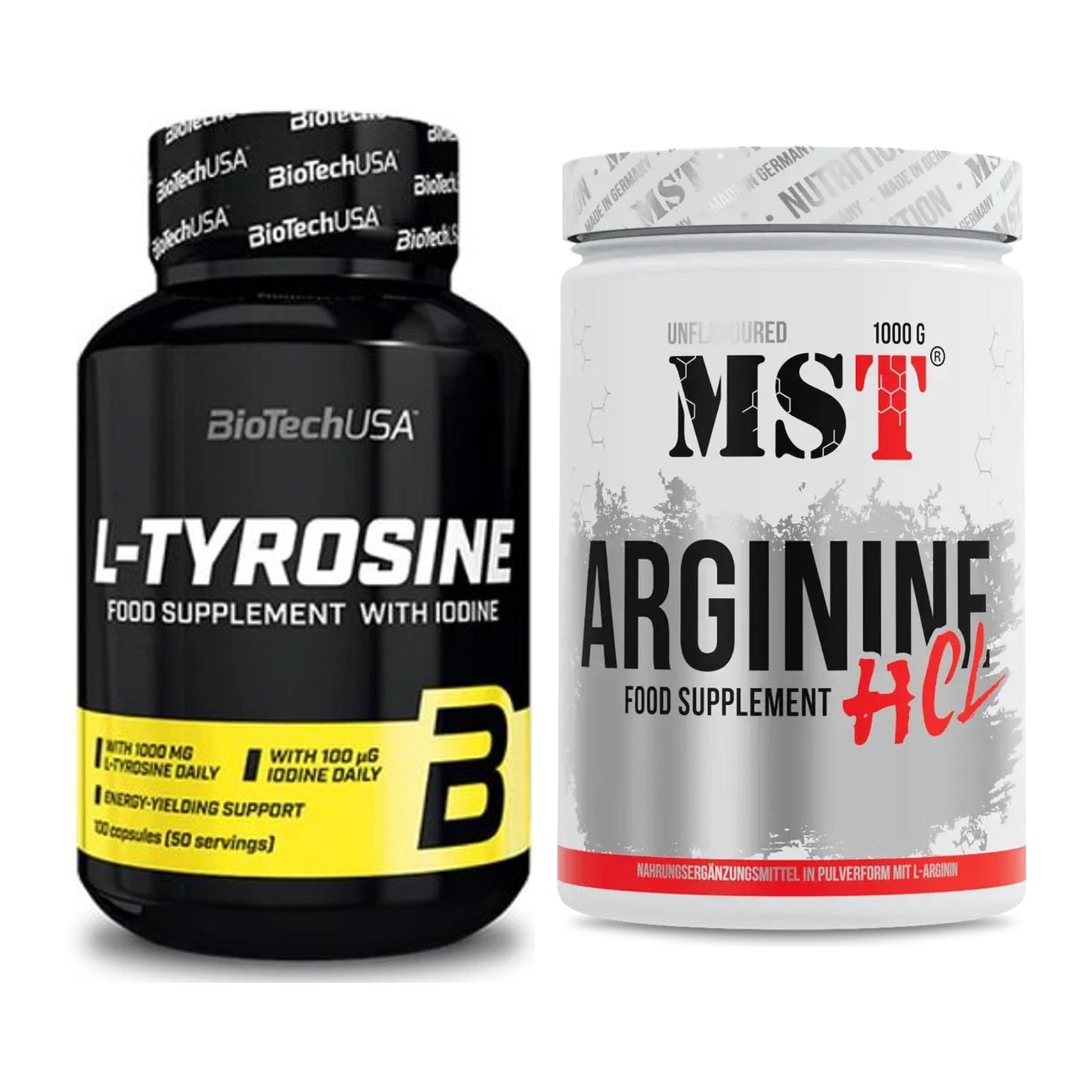 Trainings-Set: BioTech Tyrosine + MST Arginine HCL – alle enthaltenen Artikel