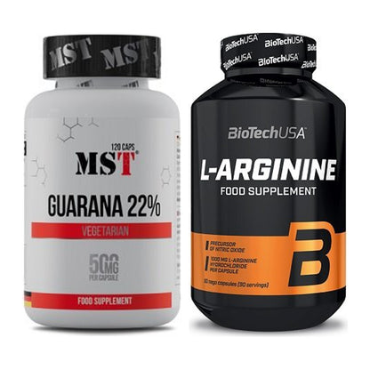 Trainings-Set: MST Guarana 22% + BioTech L-Arginine – alle enthaltenen Artikel