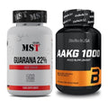 Trainings-Set: MST Guarana 22% + BioTech AAKG 1000mg 100 Tabl. – alle enthaltenen Artikel