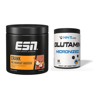 Trainings-Set: ESN Crank Booster + NNT Glutamin – alle enthaltenen Artikel