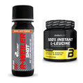Trainings-Set: Olimp R-Weiler Shot + BioTech 100% Instant L-Leucine – alle enthaltenen Artikel