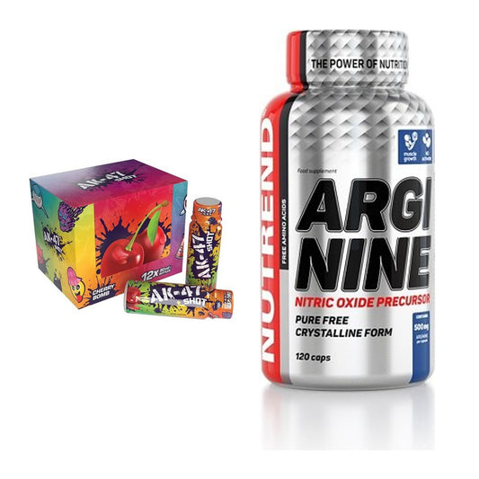 Trainings-Set: AK47 Labs AK47 Shots + Nutrend Arginine – alle enthaltenen Artikel