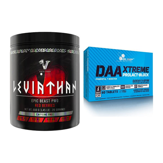 Trainings-Set: Viking Power Leviathan Hardcore + Olimp DAA Xtreme – alle enthaltenen Artikel