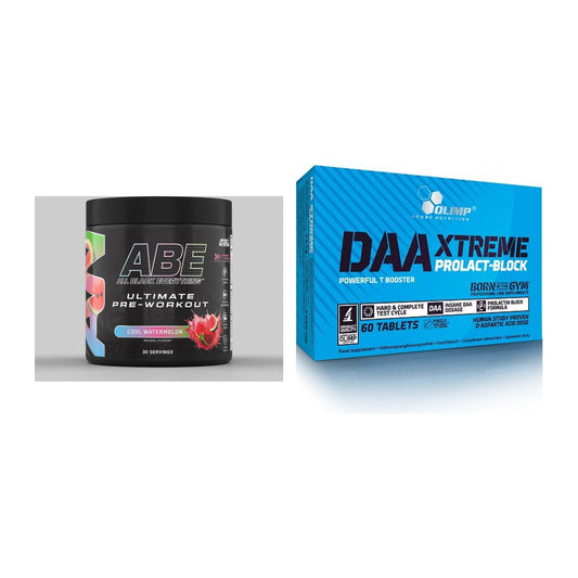 Trainings-Set: Applied Nutrition A.B.E Ultimate + Olimp DAA Xtreme – alle enthaltenen Artikel