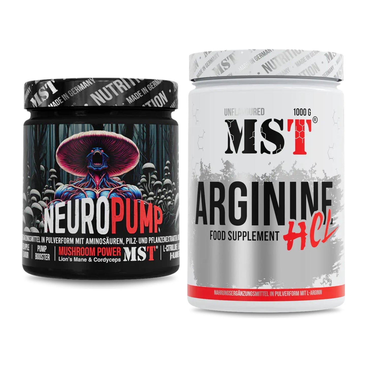Trainings-Set: MST NeuroPump + MST Arginine HCL – alle enthaltenen Artikel