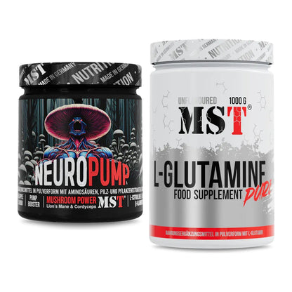 Trainings-Set: MST NeuroPump + MST Glutamine – alle enthaltenen Artikel