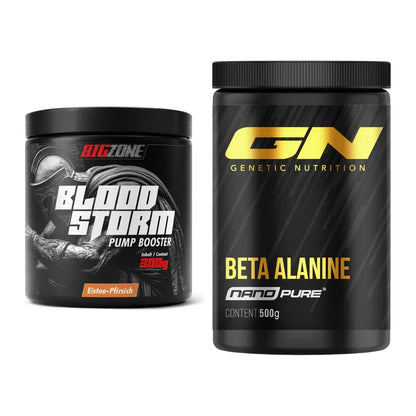 Trainings-Set: Big Zone Bloodstorm 2.0 + GN Nano Beta Alanine – alle enthaltenen Artikel