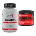 Trainings-Set: MST Guarana 22% + Body Attack Arginine Shock – alle enthaltenen Artikel
