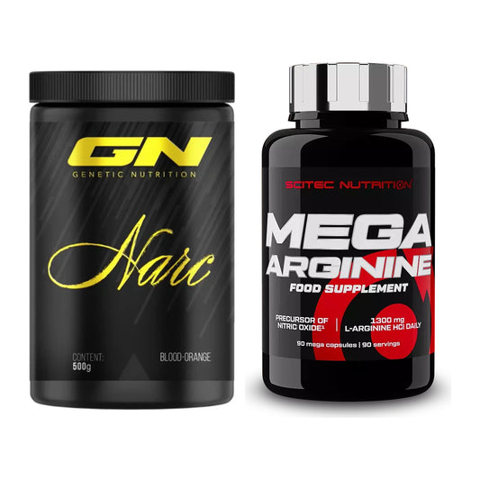 Trainings-Set: GN Narc + Scitec Mega Arginine – alle enthaltenen Artikel