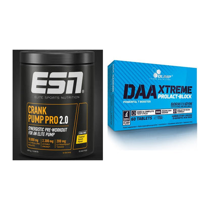 Trainings-Set: ESN Crank Pump Pro 2.0 + Olimp DAA Xtreme – alle enthaltenen Artikel