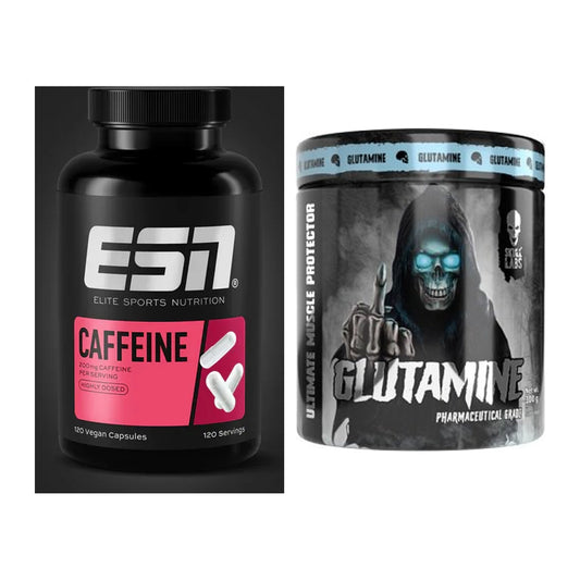 Trainings-Set: ESN Caffeine Caps + Skull Labs Glutamine – alle enthaltenen Artikel