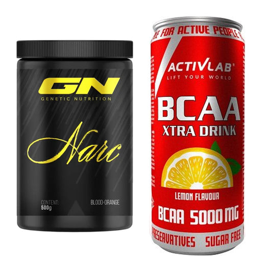 Trainings-Set: GN Narc + Activlab BCAA Xtra Drink 5000mg – alle enthaltenen Artikel
