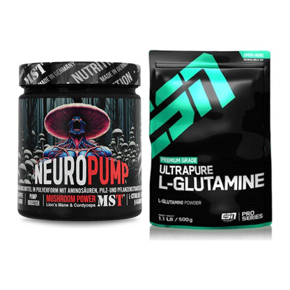 Trainings-Set: MST NeuroPump + ESN Ultrapure L-Glutamin – alle enthaltenen Artikel