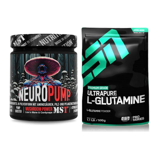 Trainings-Set: MST NeuroPump + ESN Ultrapure L-Glutamin – alle enthaltenen Artikel