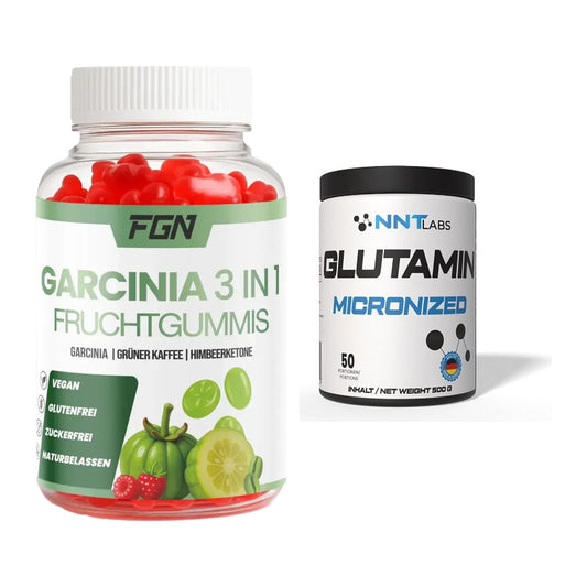 Trainings-Set: FGN Garcinia 60 Fruchtgummies + NNT Glutamin – alle enthaltenen Artikel
