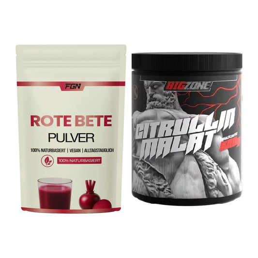 Trainings-Set: FGN Rote Beete Pulver + Big Zone Citrullin Malat – alle enthaltenen Artikel