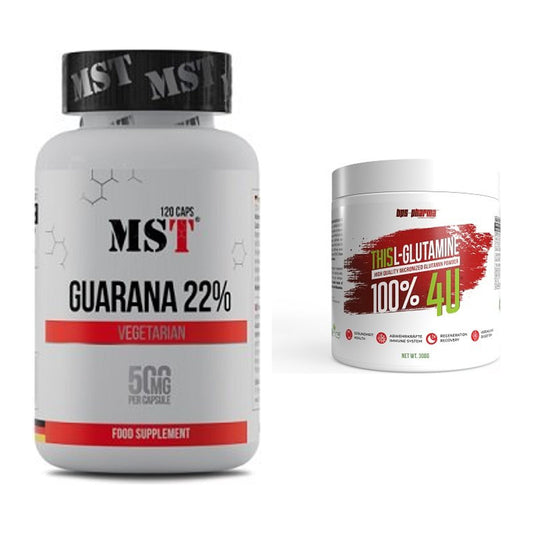 Trainings-Set: MST Guarana 22% + BPS-Pharma This Glutamin – alle enthaltenen Artikel