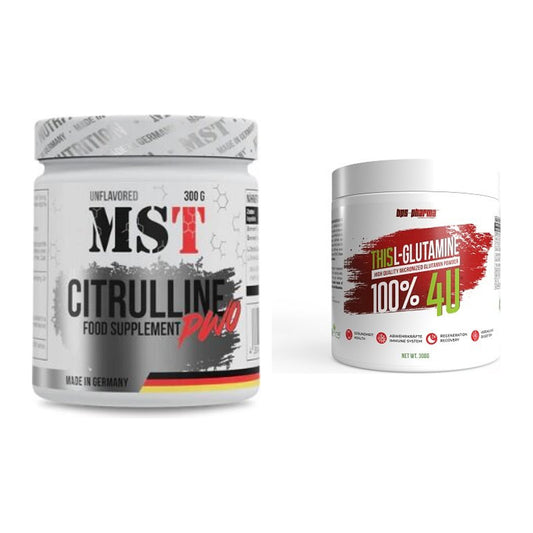 Trainings-Set: MST Citrulline Malat 300g + BPS-Pharma This Glutamin – alle enthaltenen Artikel