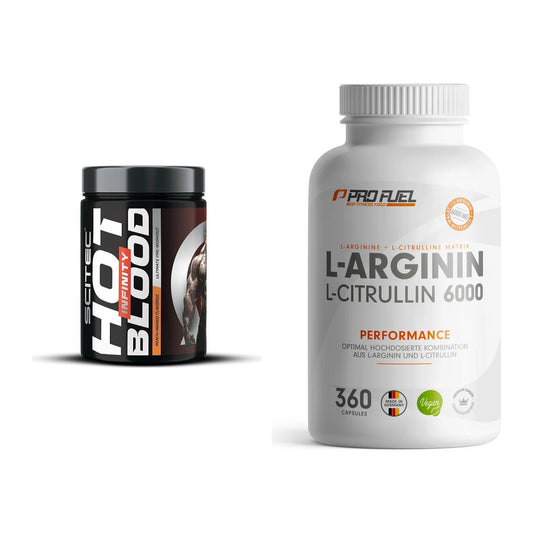 Trainings-Set: Scitec Hot Blood INFINITY + ProFuel L-Arginin – alle enthaltenen Artikel