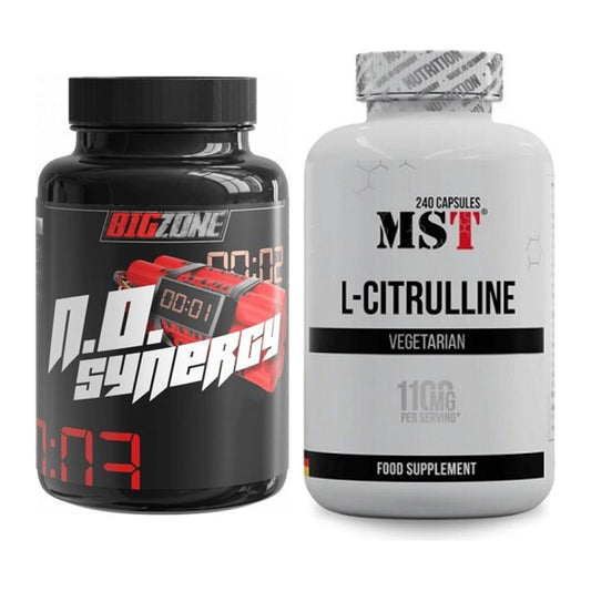 Trainings-Set: Big Zone N.O Synergy + MST Citrulline – alle enthaltenen Artikel