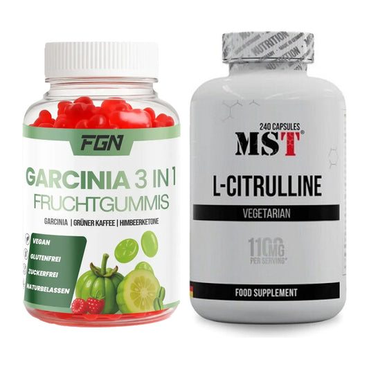 Trainings-Set: FGN Garcinia 60 Fruchtgummies + MST Citrulline – alle enthaltenen Artikel