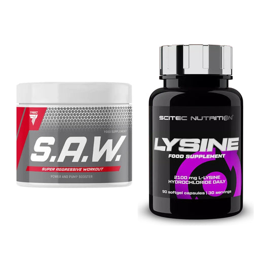 Trainings-Set: Trec Nutrition SAW Booster + Scitec Lysine – alle enthaltenen Artikel