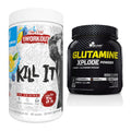 Trainings-Set: Rich Piana 5% Nutrition + Olimp L-Glutamine Xplode – alle enthaltenen Artikel