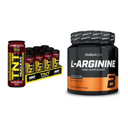 Trainings-Set: NXT Nutrition TNT NUCLEAR + BioTech L-Arginin – alle enthaltenen Artikel