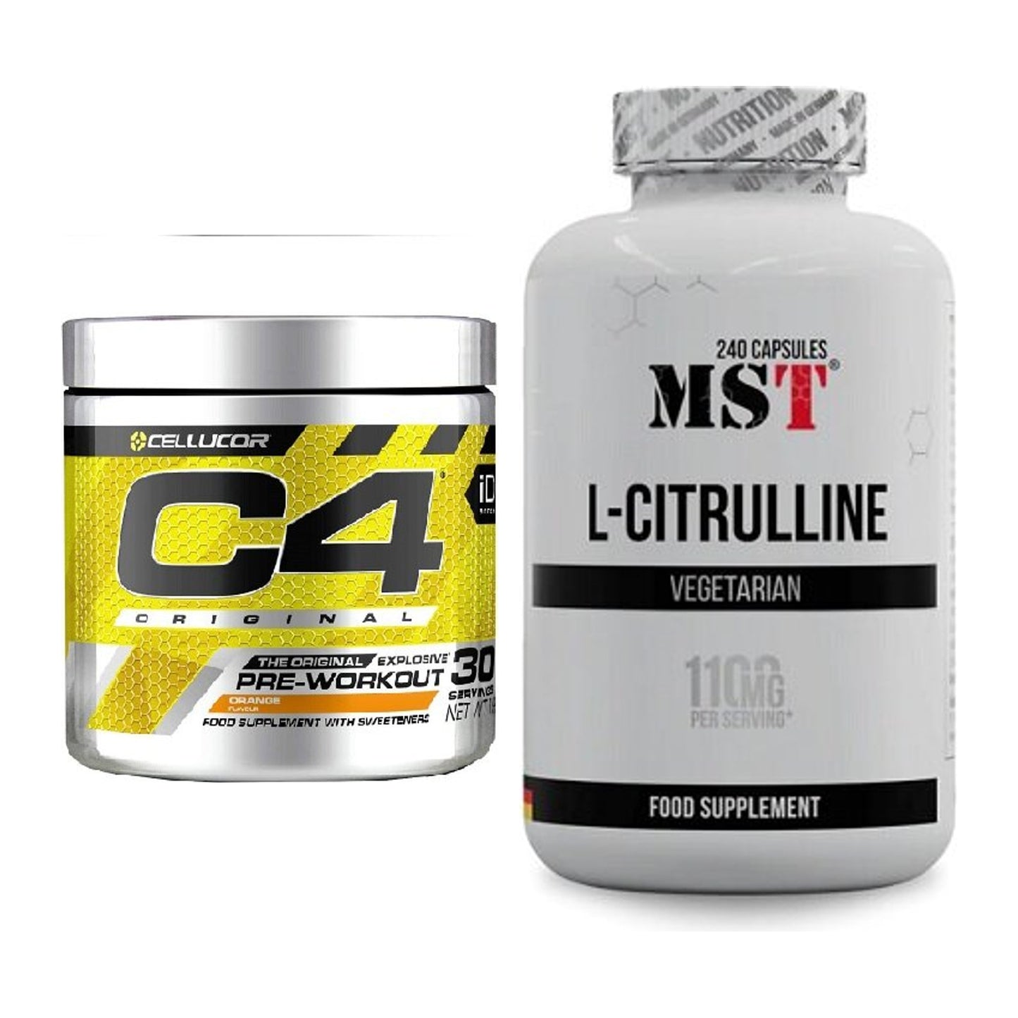 Trainings-Set: Cellucor C4 Original 30Serv. (Icy + MST Citrulline – alle enthaltenen Artikel