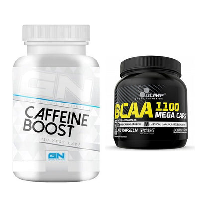 Trainings-Set: GN Caffein Boost + Olimp BCAA Mega Caps – alle enthaltenen Artikel